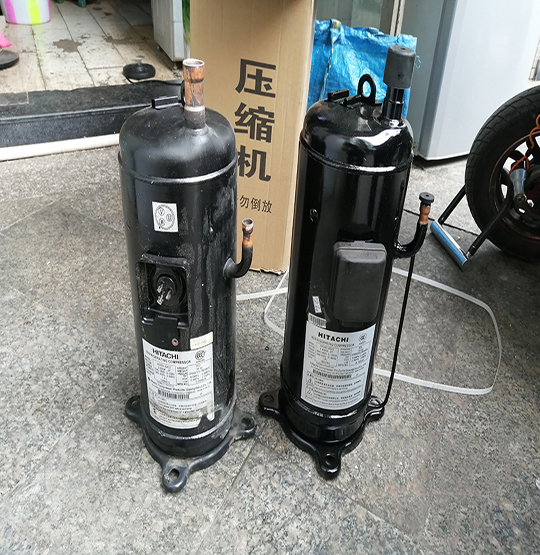 双台子中央空调压缩机的更换维修